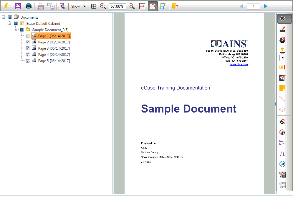 Sample document